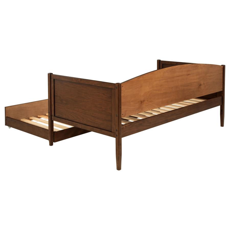 Bozeman Wood Twin Daybed With Trundle Medium Walnut view 9