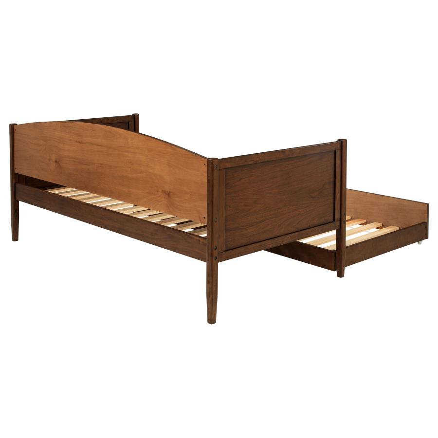 Bozeman Wood Twin Daybed With Trundle Medium Walnut view 11