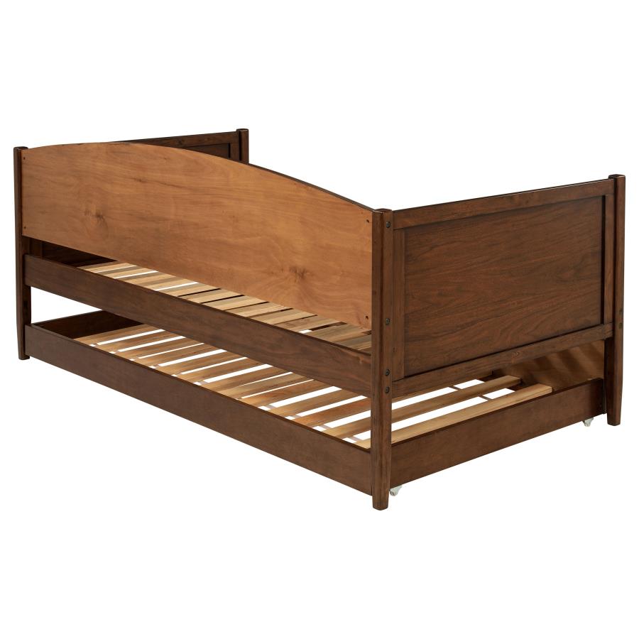 Bozeman Wood Twin Daybed With Trundle Medium Walnut view 12