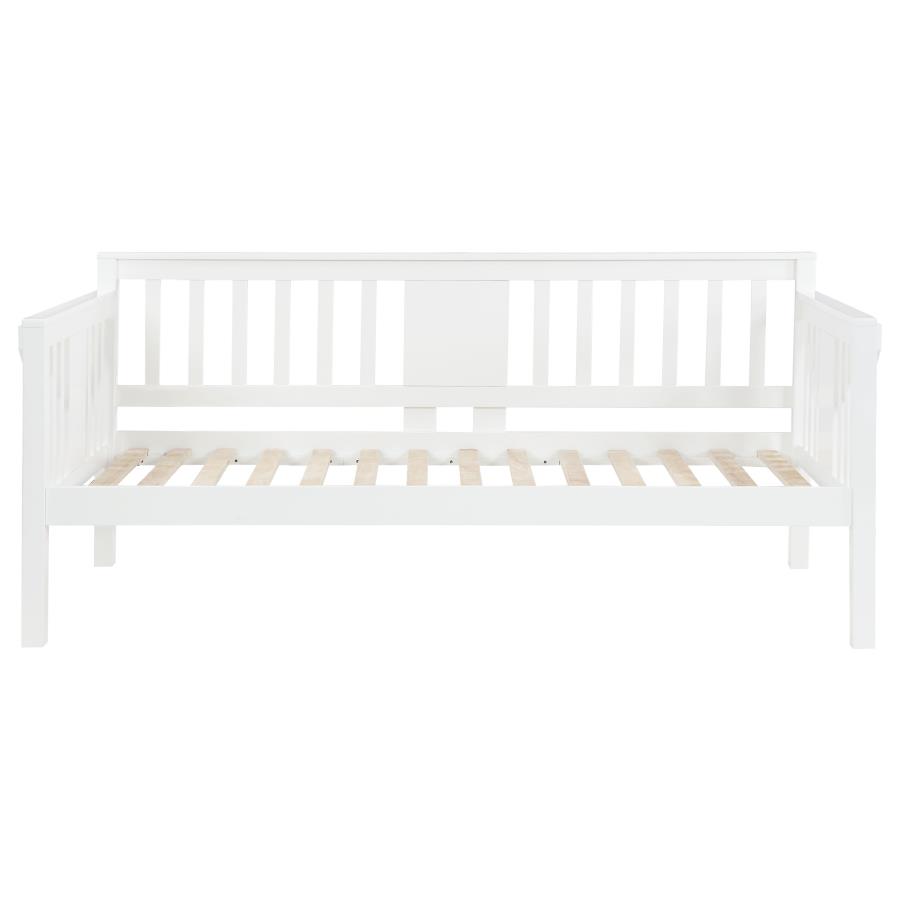 Bethany Wood Twin Daybed with Drop-down Tables White view 9