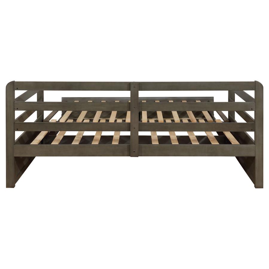 Sorrento 2-drawer Twin XL Daybed with Extension Trundle Grey view 12