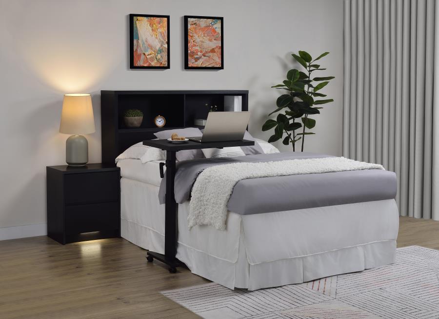 Westpark 49-inch Full Bookcase Headboard Black view 10