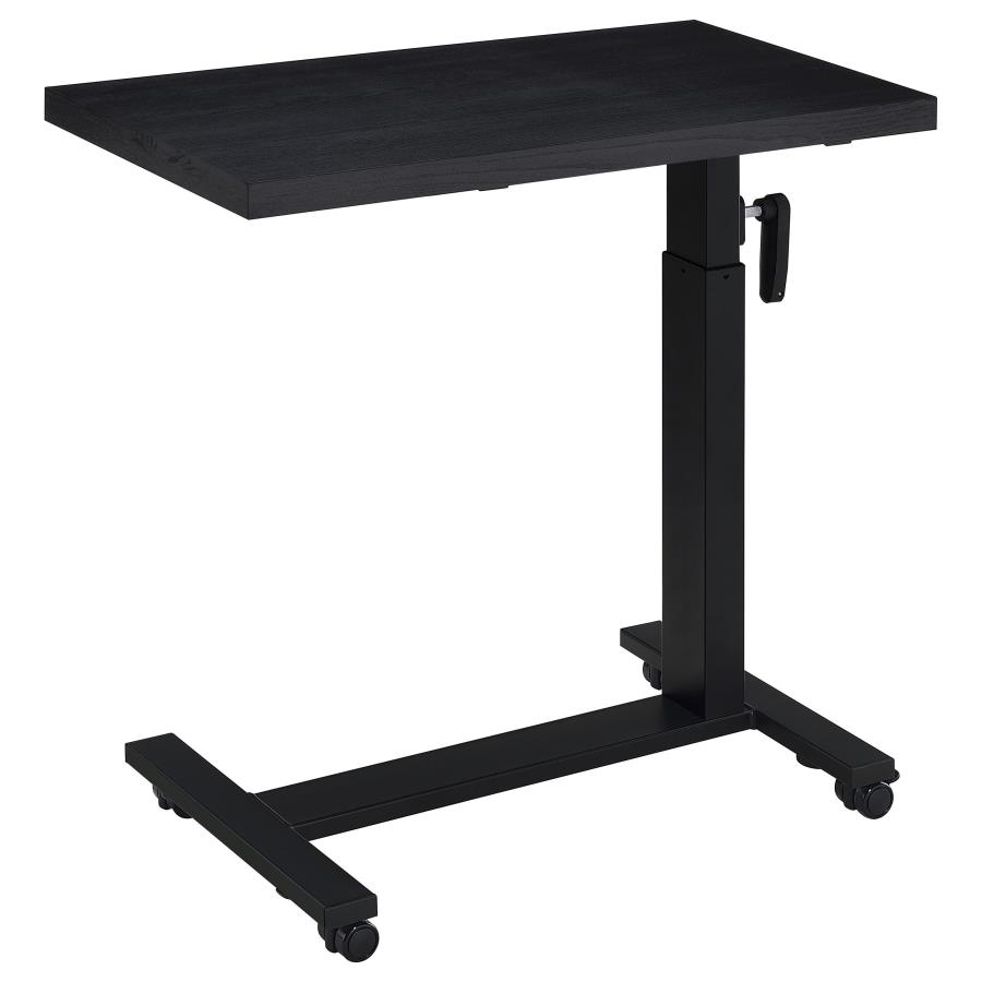 Westpark Height Adjustable Mobile Bedroom C-Table Black view 9