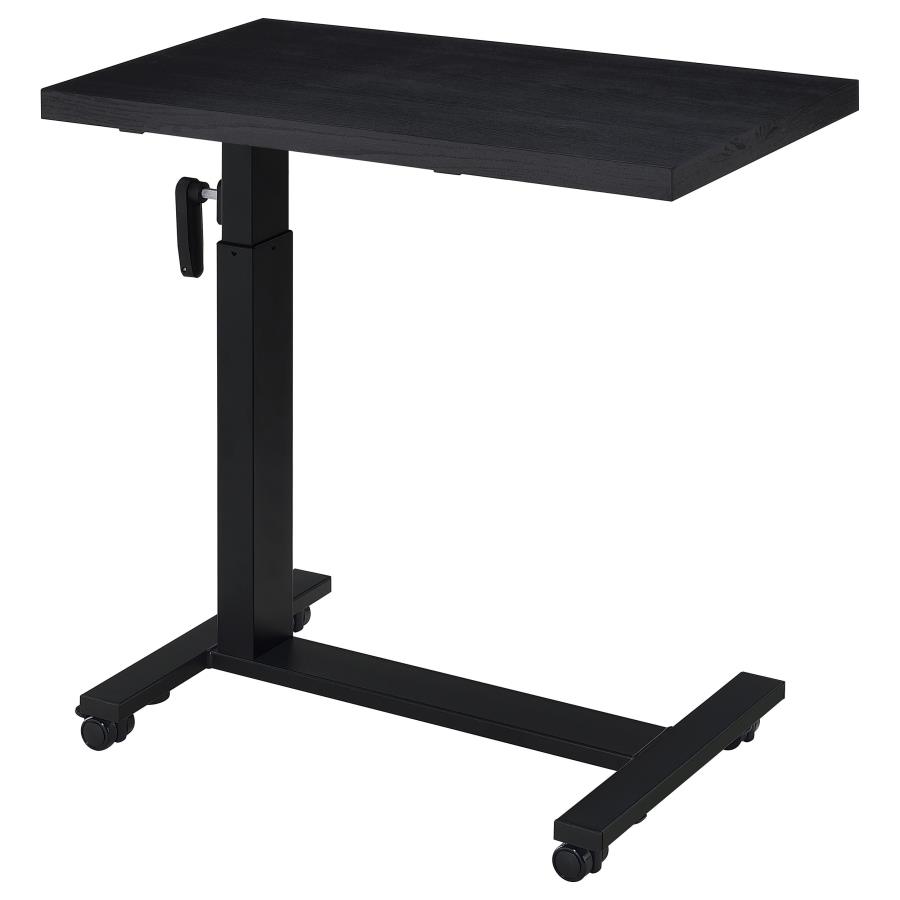 Westpark Height Adjustable Mobile Bedroom C-Table Black view 10