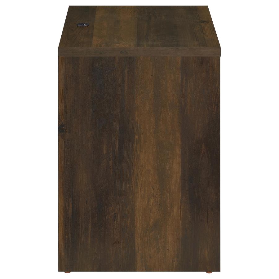 Westpark 2-drawer Nightstand LED Lights and USB Dark Pine view 10