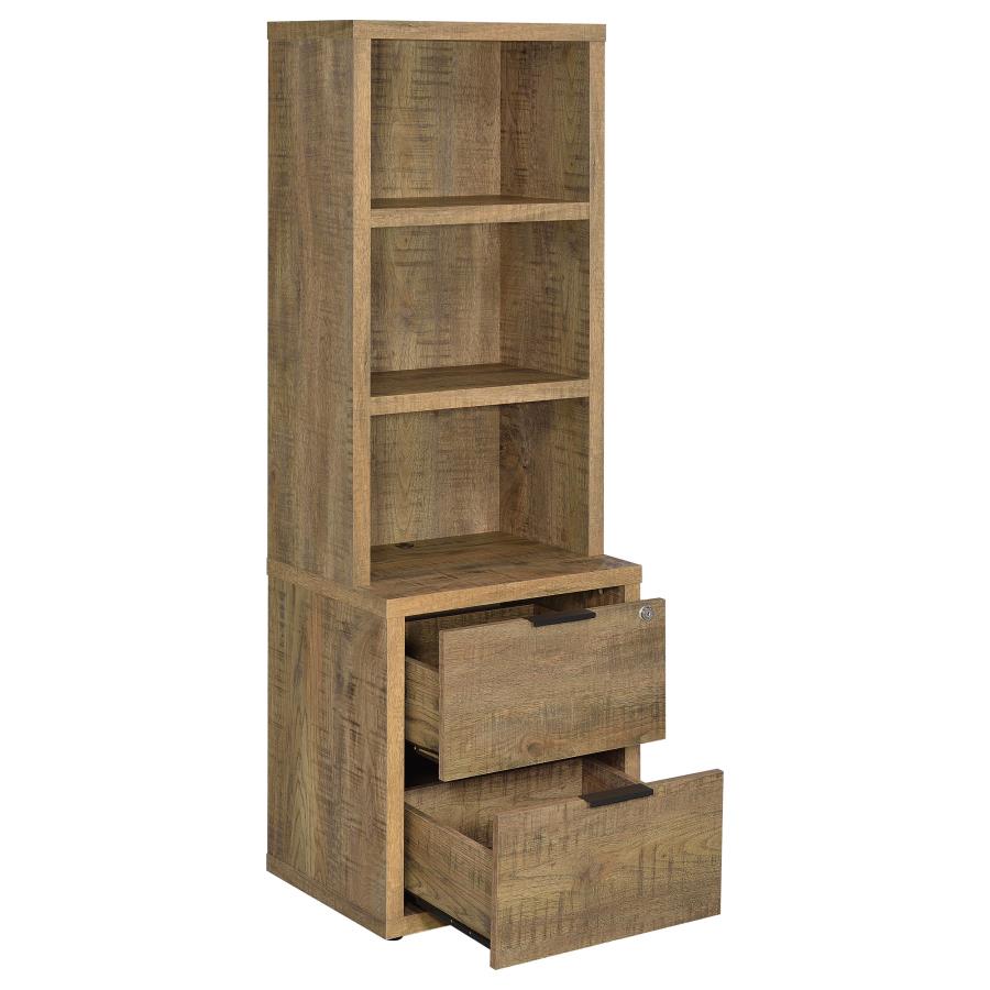 Westpark 3-piece Full Bedroom Set Bookcase Headboard Mango view 9