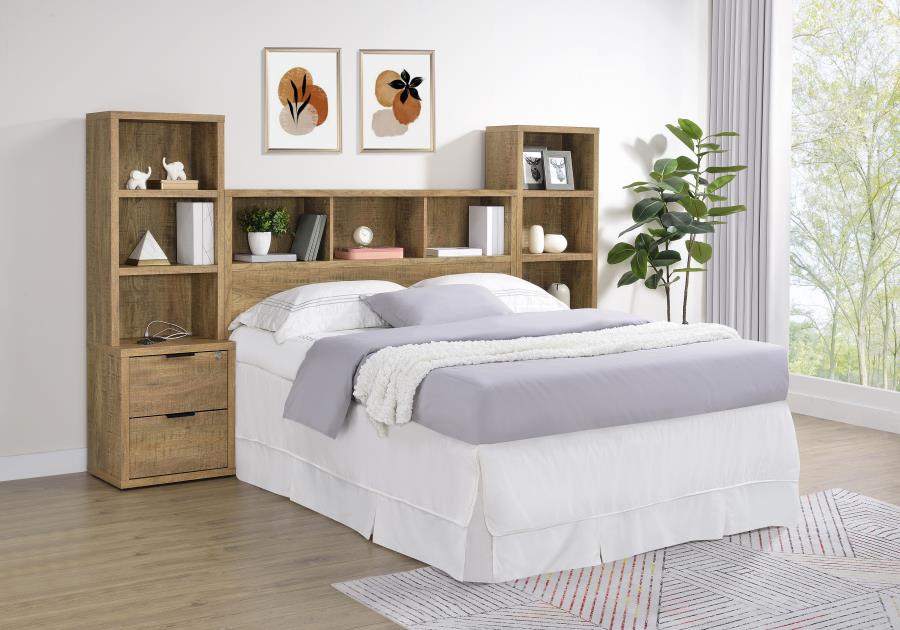 Westpark 49-inch Queen Bookcase Headboard Mango view 11