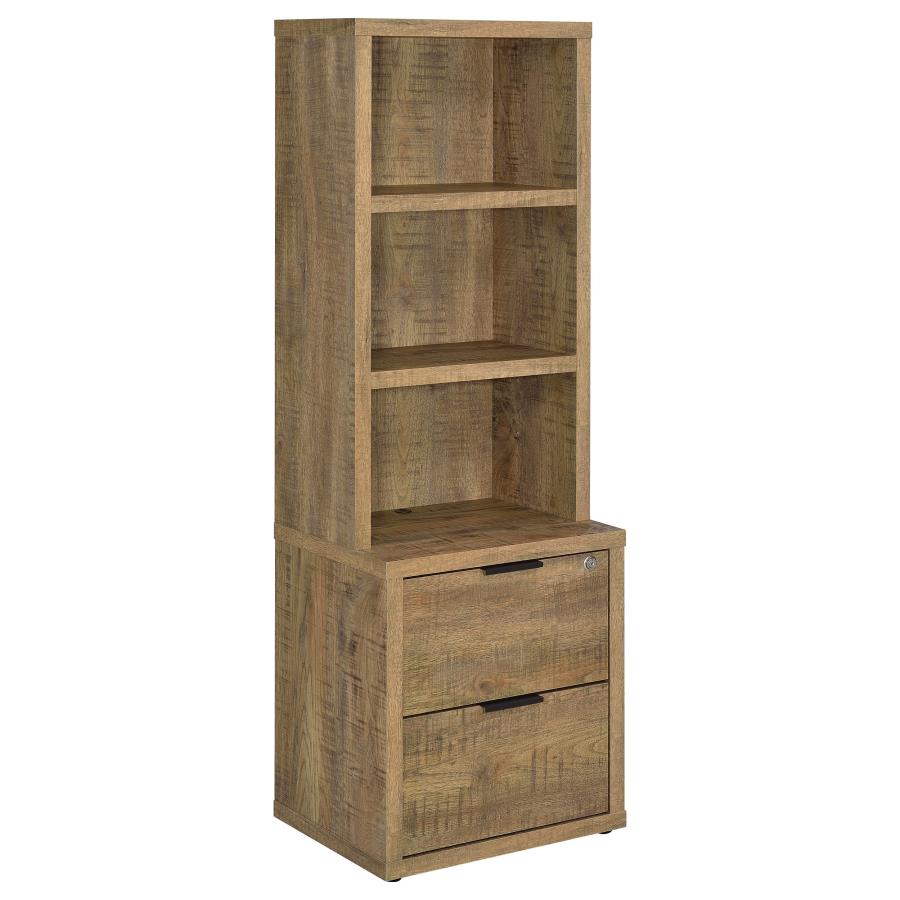Westpark 3-piece Twin Bedroom Set Bookcase Headboard Mango view 8