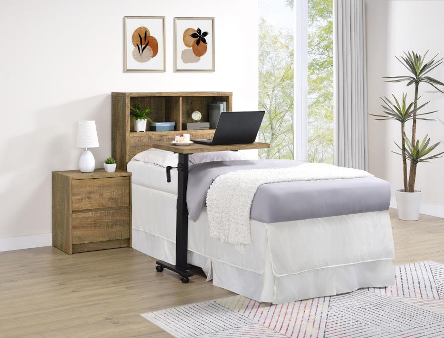 Westpark 49-inch Twin Bookcase Headboard Mango view 9