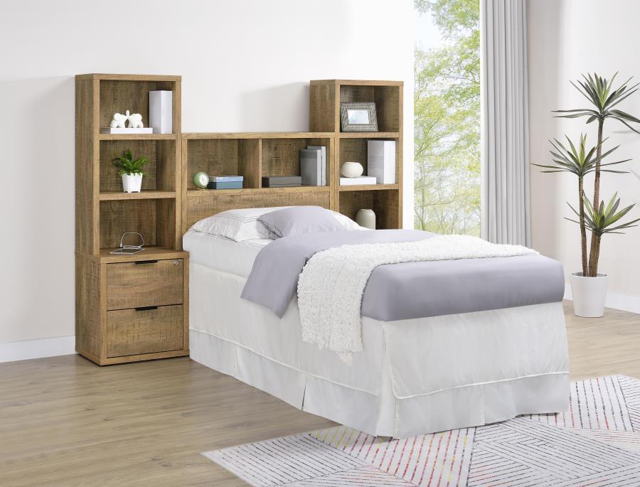 Westpark 49-inch Twin Bookcase Headboard Mango view 11