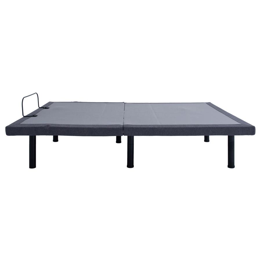 Clara Twin Extra Long Adjustable Bed Base Grey and Black view 8