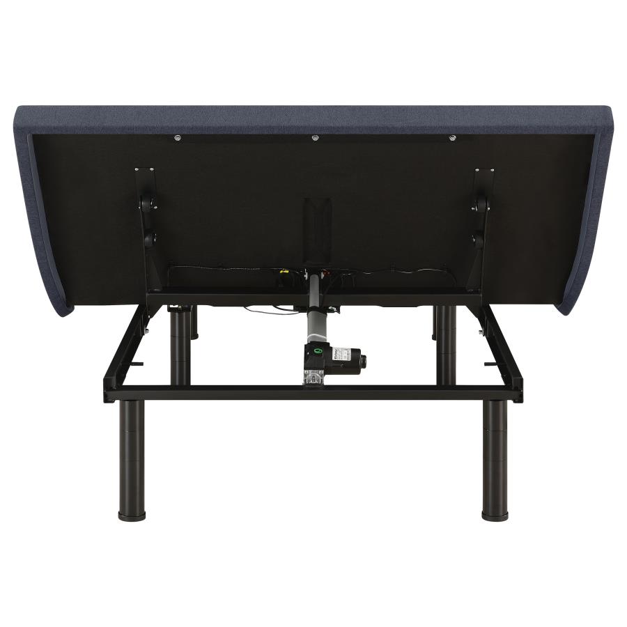 Clara Twin Extra Long Adjustable Bed Base Grey and Black view 9