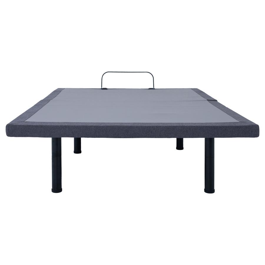 Clara Twin Extra Long Adjustable Bed Base Grey and Black view 10