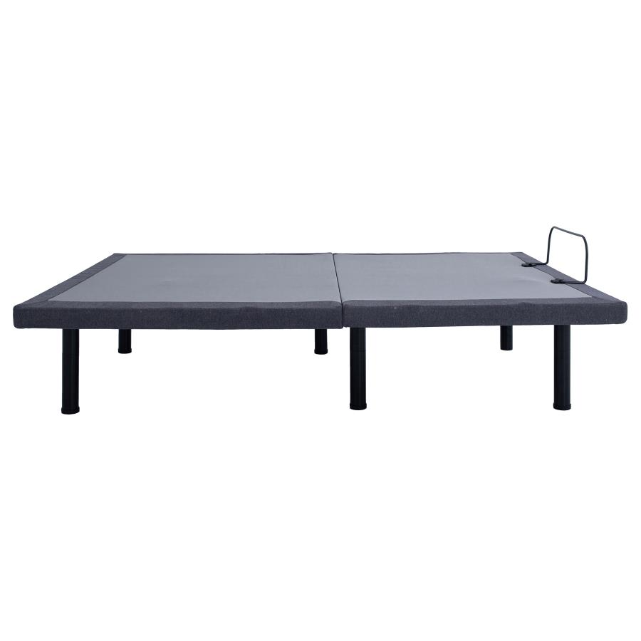 Clara Twin Extra Long Adjustable Bed Base Grey and Black view 12
