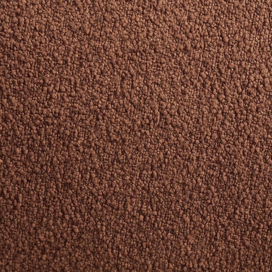 Portland Boucle Upholstered Sleeper Sofa Bed Copper view 13
