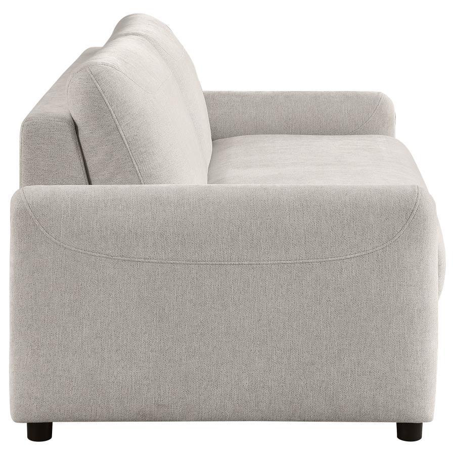 Rylie Upholstered Sofa Sleeper with Queen Mattress Beige view 10