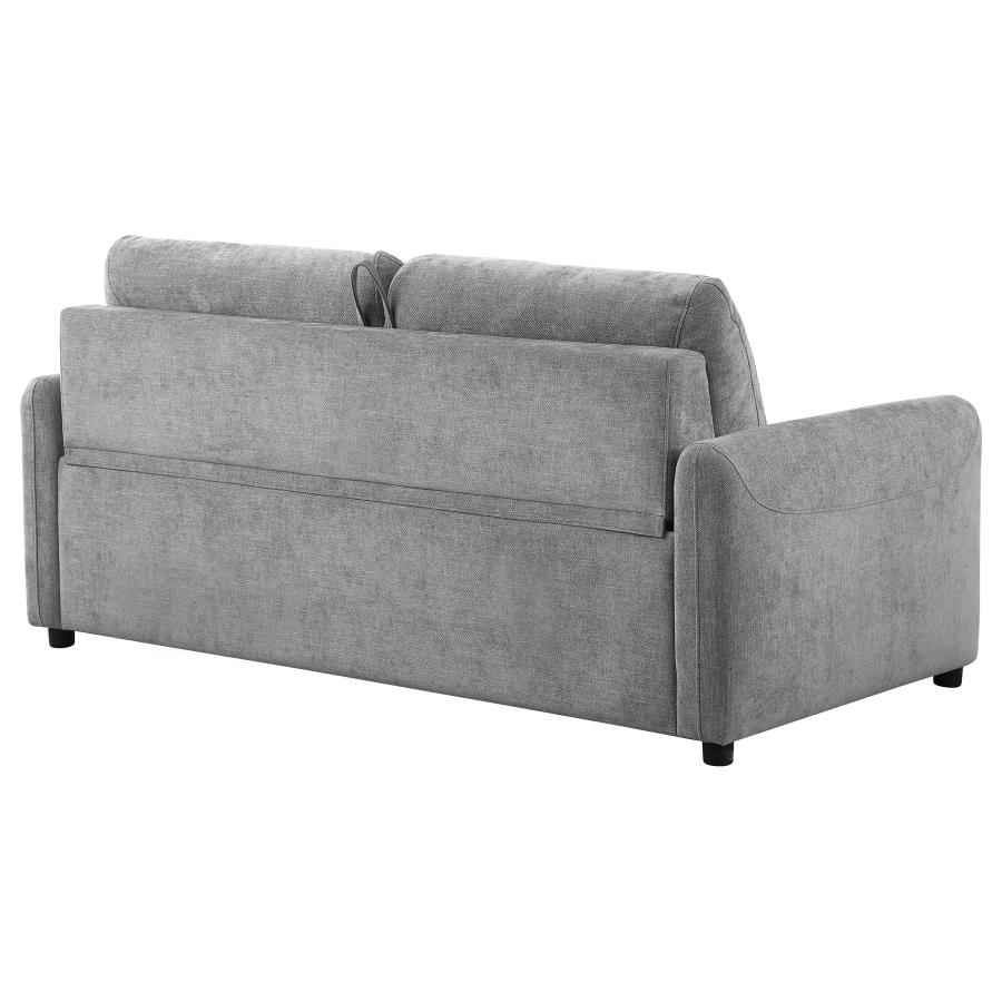 Rylie Upholstered Sofa Sleeper with Queen Mattress Grey view 9