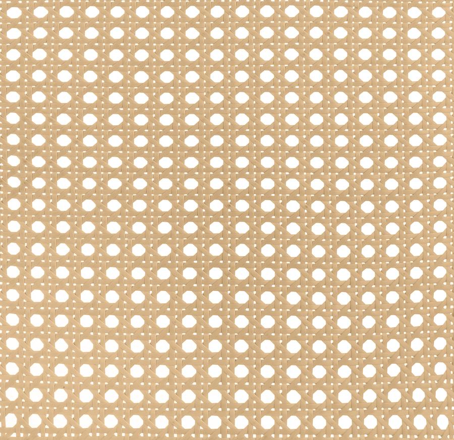 Lanewood Open Cane Webbing Metal Eastern King Bed White view 10