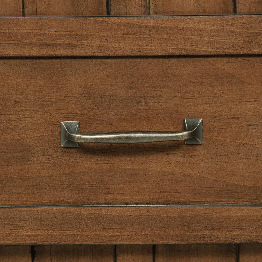 Carlsbad Wood Twin Captains Bed With Trundle Medium Brown view 13