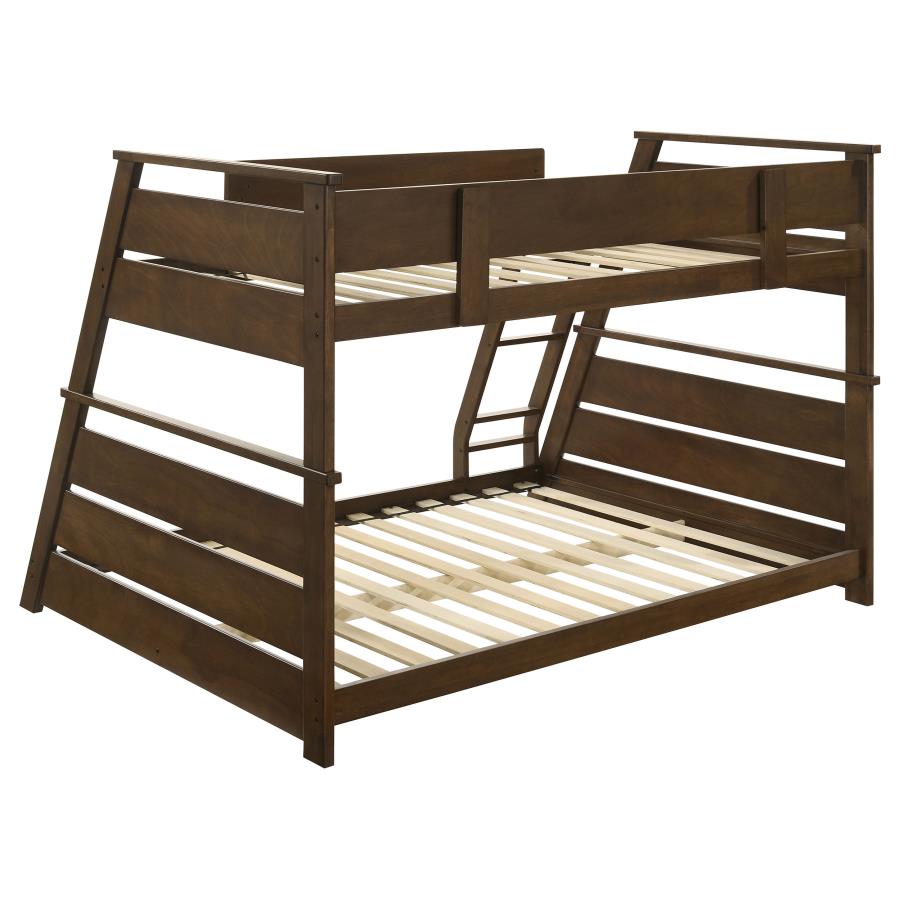 Holden Wood Veneer Twin Over Full Bunk Bed Walnut view 8