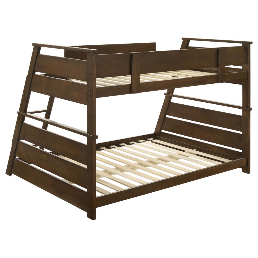 Holden Wood Veneer Twin Over Full Bunk Bed Walnut view 9