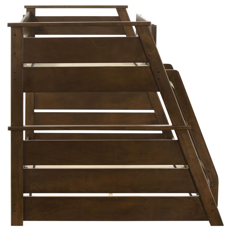 Holden Wood Veneer Twin Over Full Bunk Bed Walnut view 10