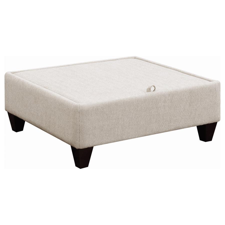 Mcloughlin Upholstered Sloped Arm Sectional Sofa Platinum view 8