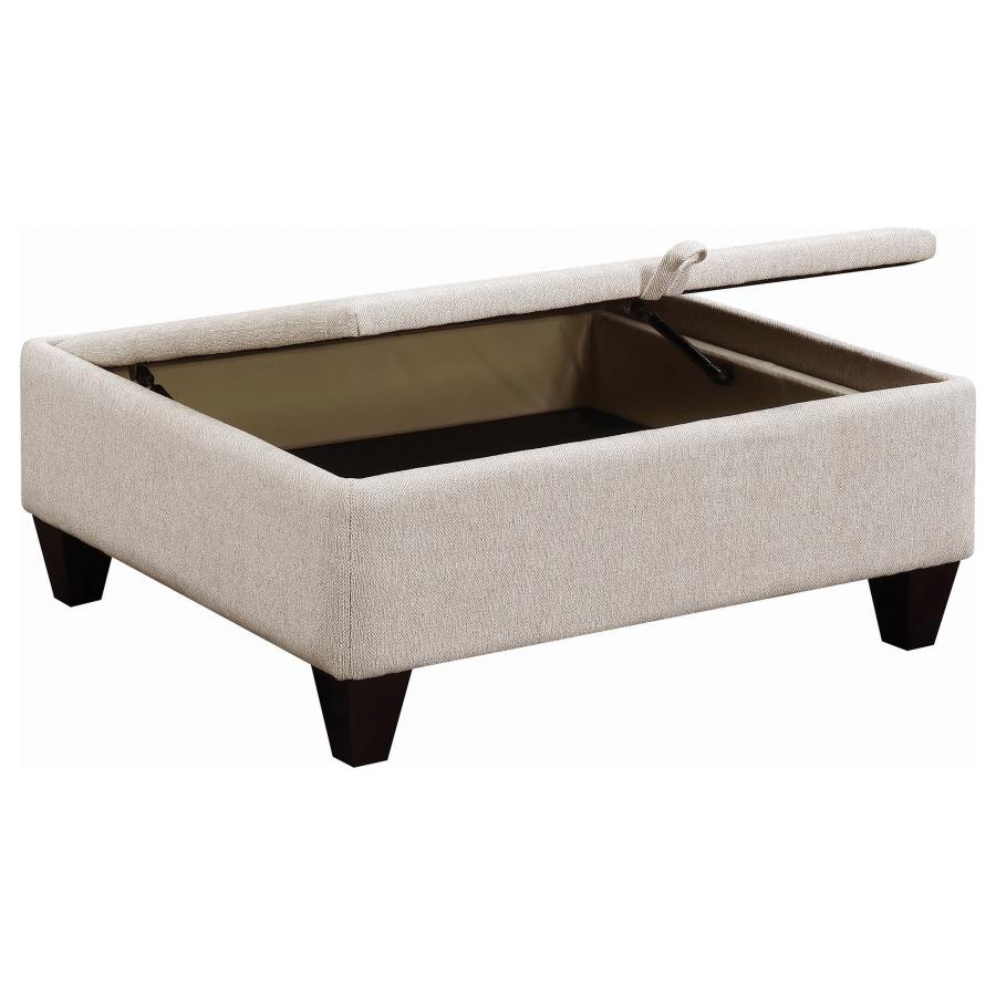 Mcloughlin Upholstered Sloped Arm Sectional Sofa Platinum view 9