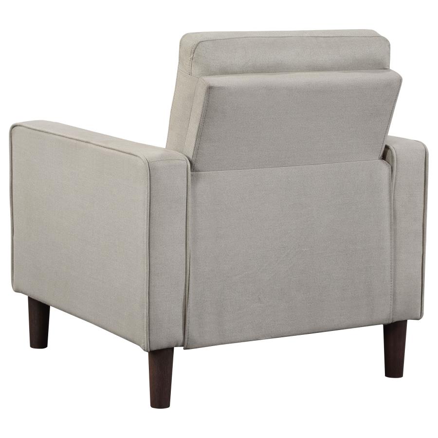 Bowen 3-piece Upholstered Track Arm Tufted Sofa Set Beige view 11