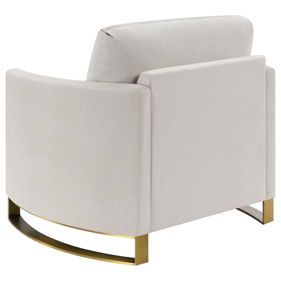 Corliss 3-piece Upholstered Arched Arm Sofa Set Beige view 11