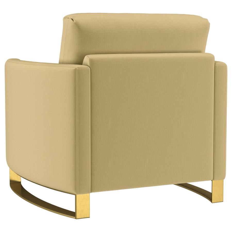 Corliss 3-piece Velvet Upholstered Sofa Set Camel view 11