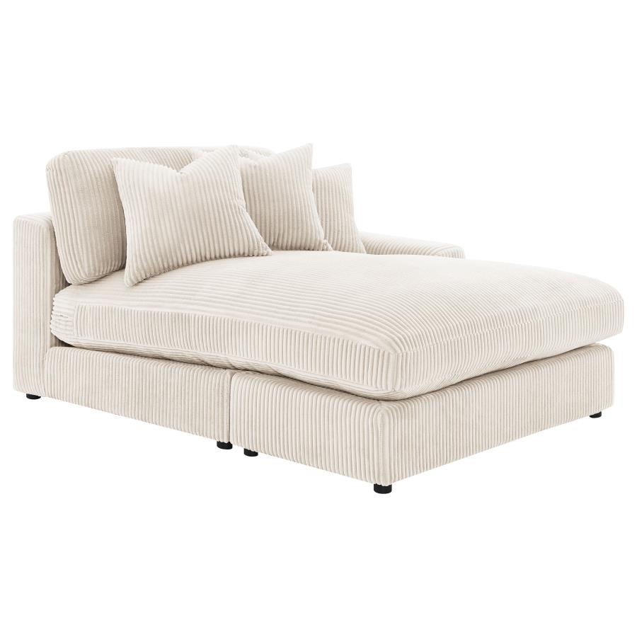 Blaine Upholstered Reversible Chaise Sectional Sofa Sand view 14