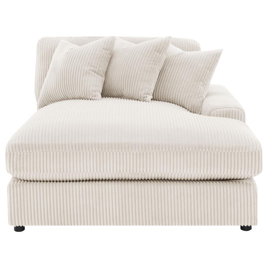 Blaine Upholstered Reversible Chaise Sectional Sofa Sand view 12
