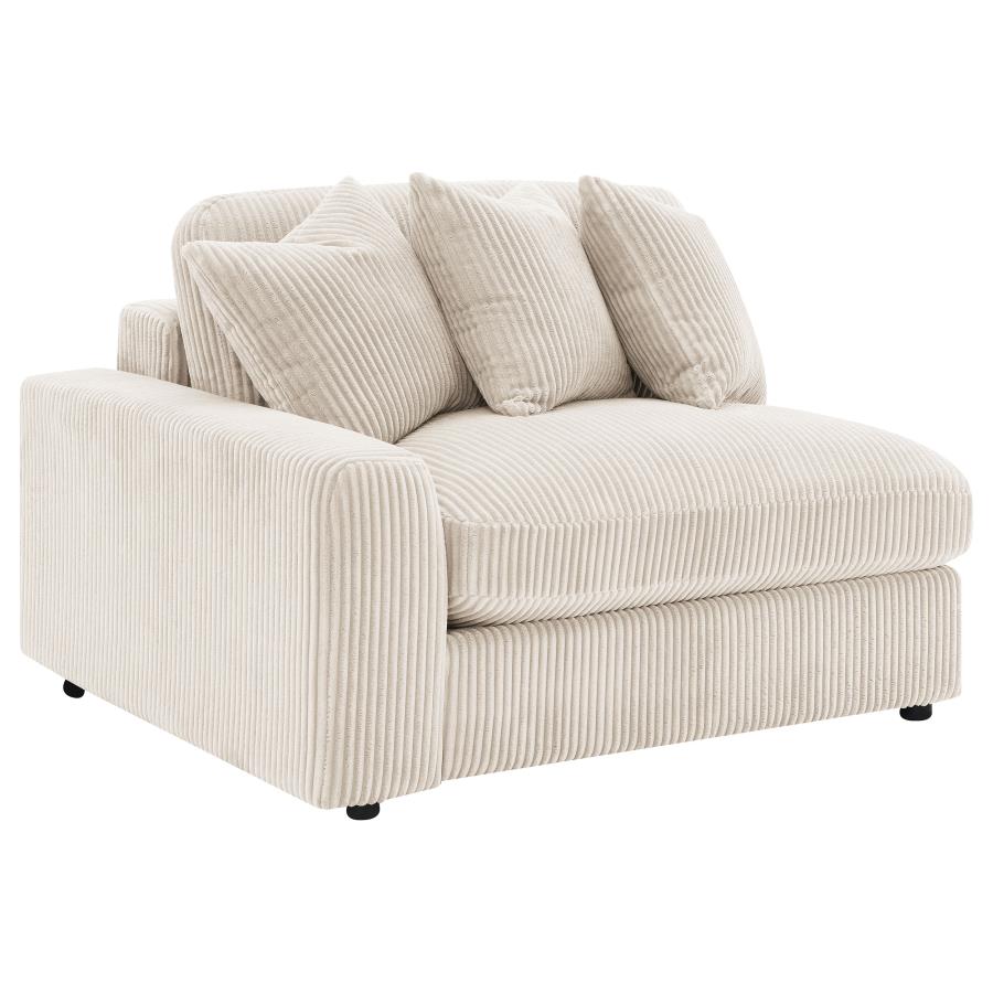 Blaine Upholstered Reversible Chaise Sectional Sofa Sand view 15