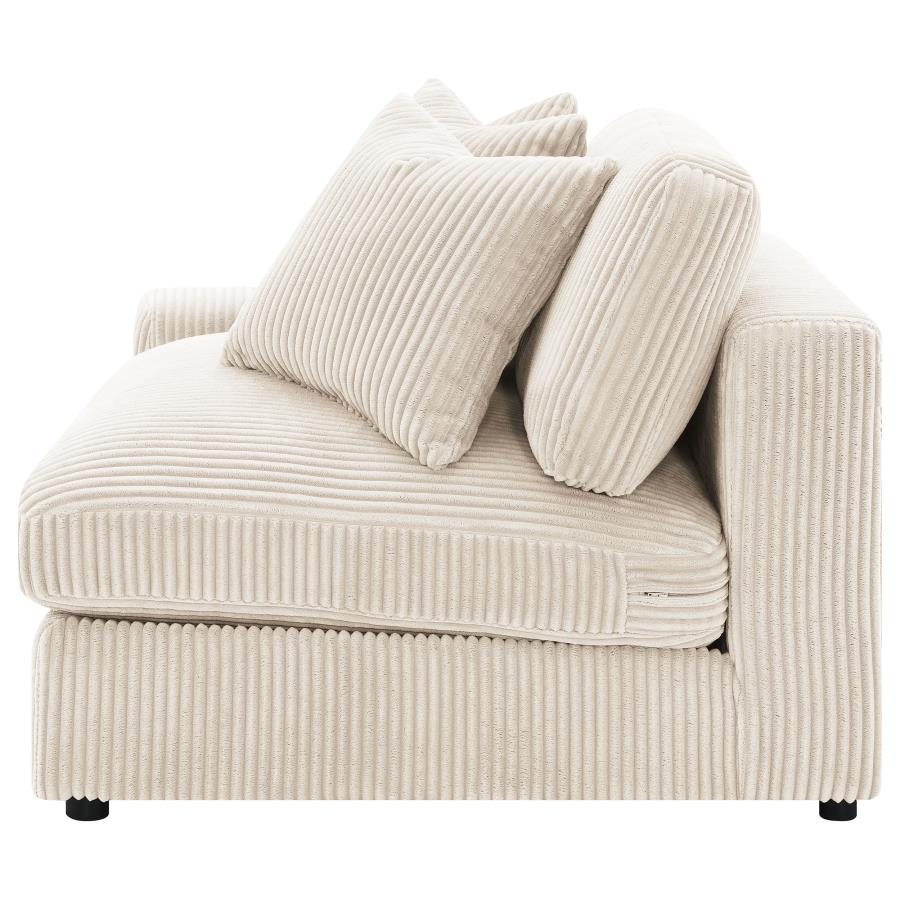 Blaine Upholstered Reversible Chaise Sectional Sofa Sand view 17