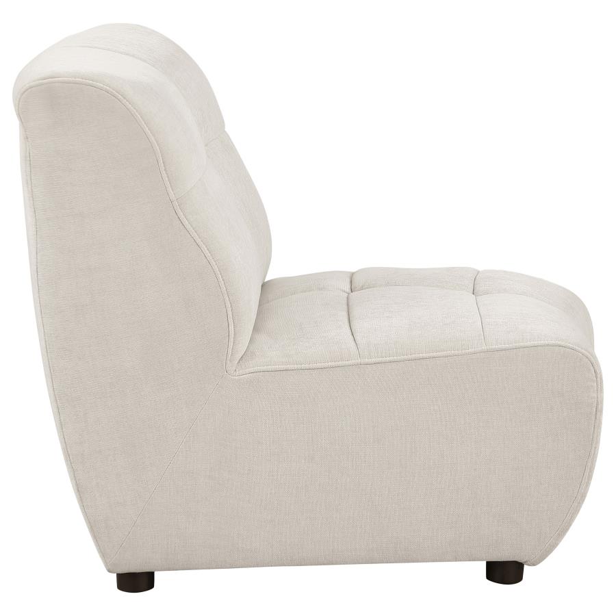Charlotte 5-piece Upholstered Modular Sectional Sofa Ivory view 11
