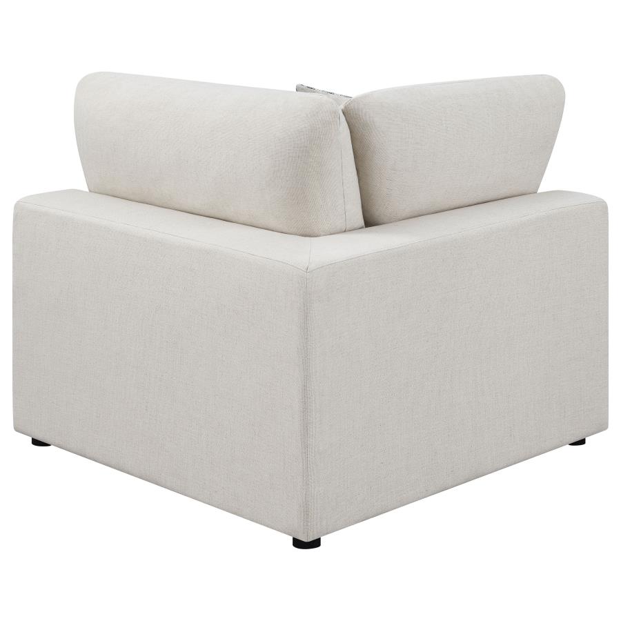 Serene 5-piece Upholstered Modular Sectional Sofa Beige view 9