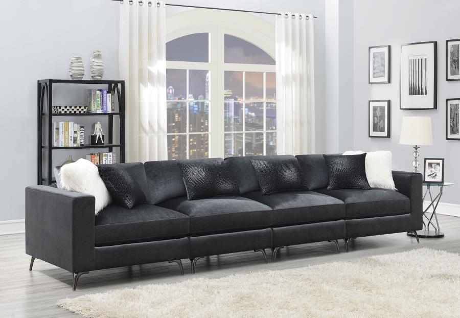 Schwartzman LAF/RAF Chair Charcoal view 11