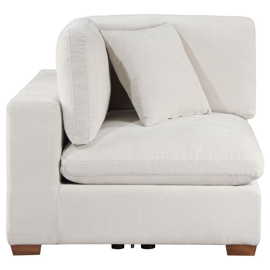 Lakeview 5-piece Upholstered Modular Sectional Sofa Ivory view 9