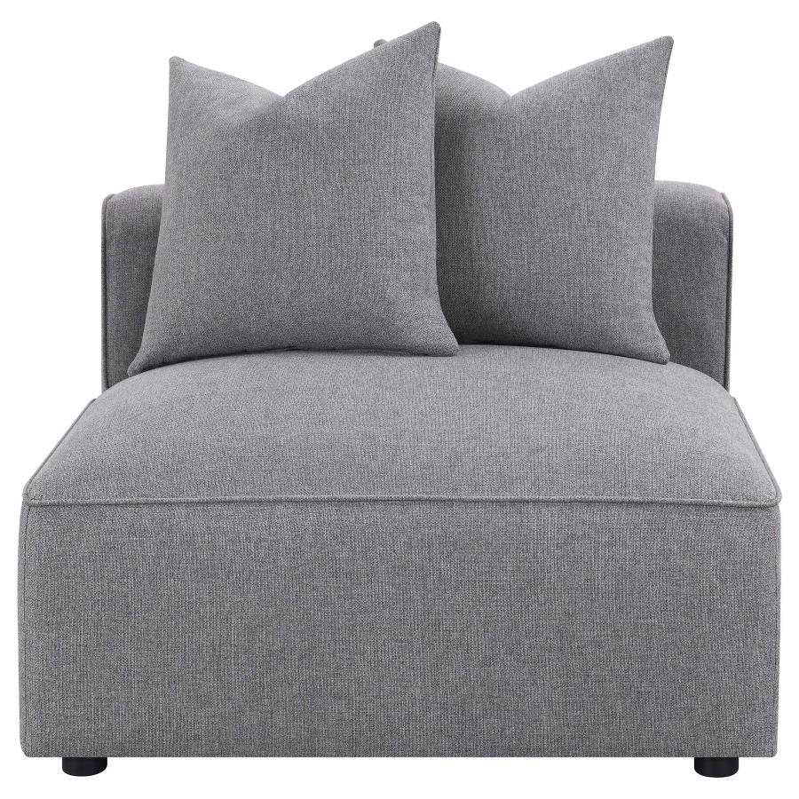 Jennifer 6-piece Upholstered Modular Sectional Grey view 9