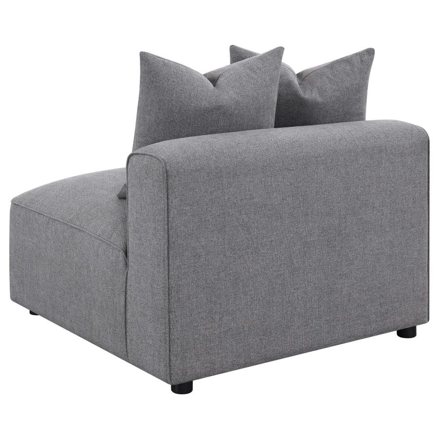 Jennifer 6-piece Upholstered Modular Sectional Grey view 10