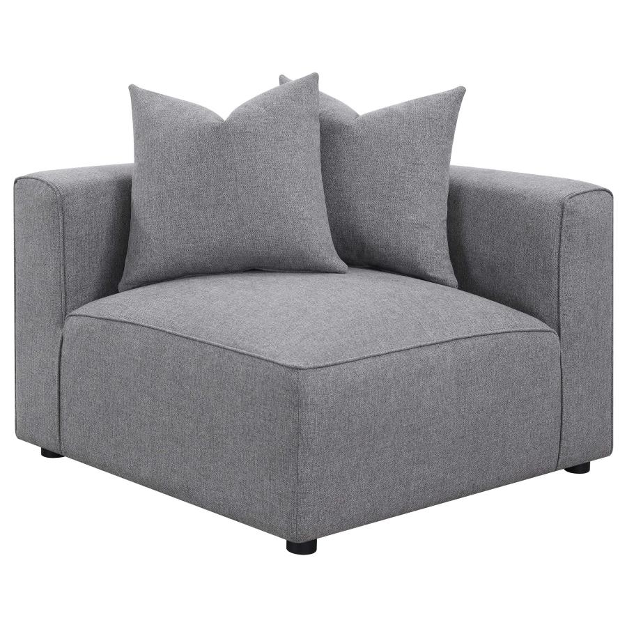Jennifer 6-piece Upholstered Modular Sectional Grey view 12