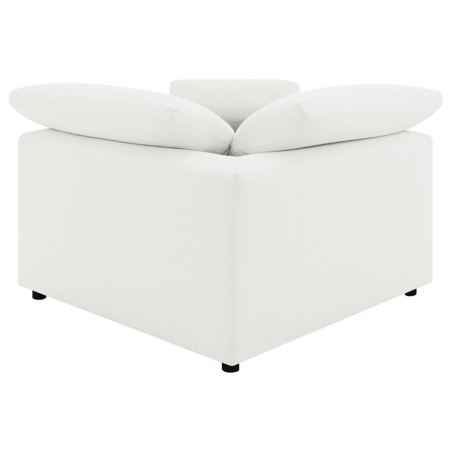 Raleigh 5-piece Boucle Upholstered Modular Sectional Ivory view 11