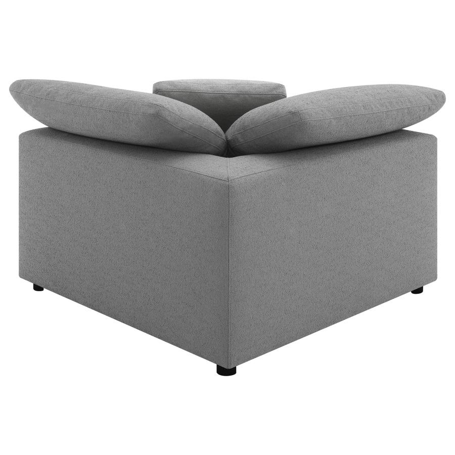 Raleigh 5-piece Boucle Upholstered Modular Sectional Grey view 11