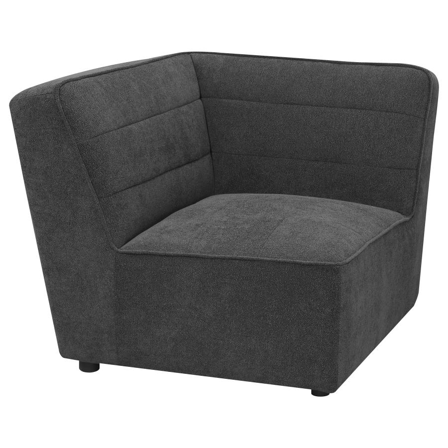 Sunny 6-piece Upholstered Modular Sectional Sofa Charcoal view 9