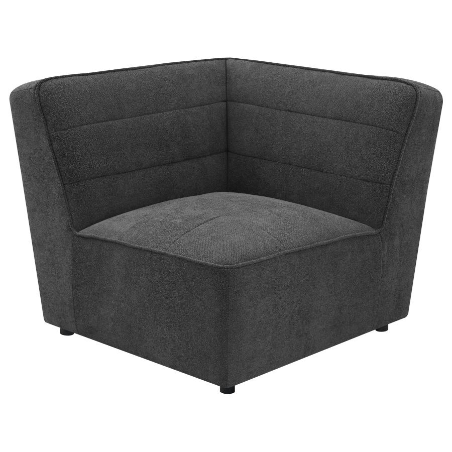 Sunny 6-piece Upholstered Modular Sectional Sofa Charcoal view 10