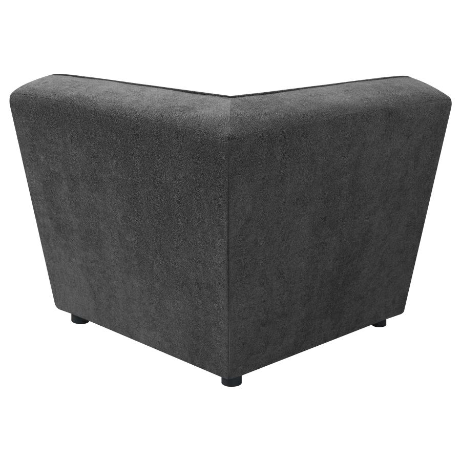 Sunny 6-piece Upholstered Modular Sectional Sofa Charcoal view 11