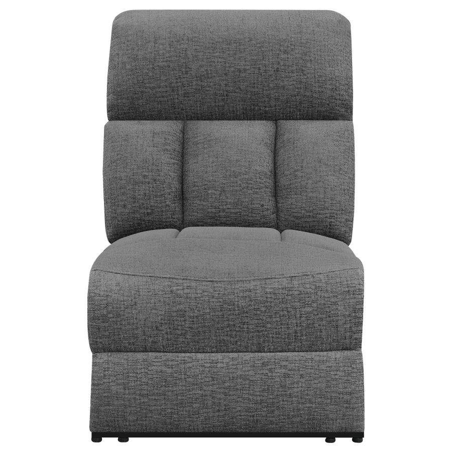Bahrain 5-piece Power Home Theater Seating Charcoal view 9