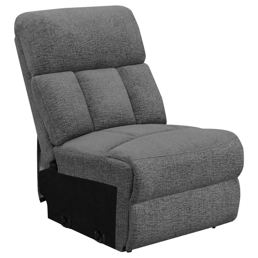 Bahrain Upholstered Motion Sofa Charcoal view 8