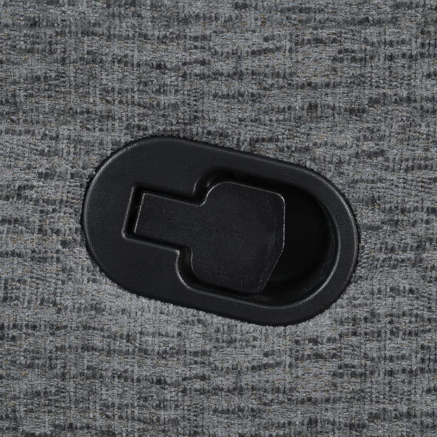 Bahrain Upholstered Glider Recliner Charcoal view 11